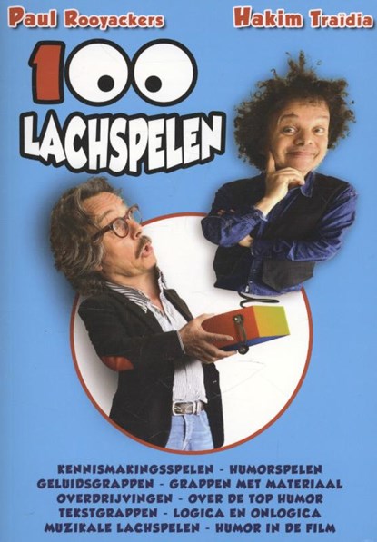 100 lachspelen, Paul Rooyackers ; Hakim Traïdia - Paperback - 9789088400797