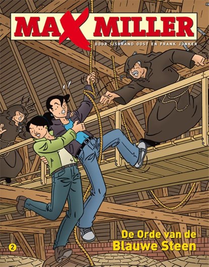 Max Miller 2 - De orde van de blauwe steen, IJsbrand Oost ; Frank Jonker - Paperback - 9789088861789