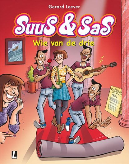 Suus & Sas 08 - Wie van de drie, Gerard Leever - Paperback - 9789088869891