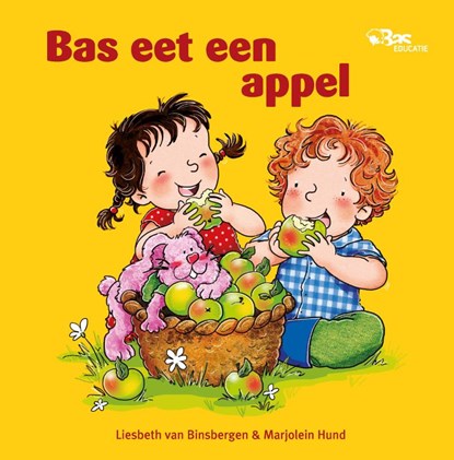 Bas eet een appel, Liesbeth van Binsbergen - Gebonden - 9789089014221