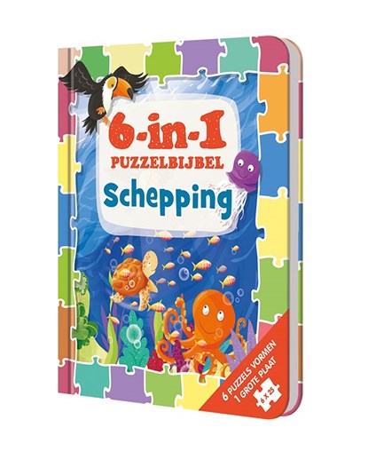 6-in-1 Puzzelbijbel, Sherry Brown - Gebonden - 9789089121356