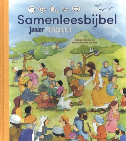 Samenleesbijbel Junior 52 stappen, Corien Oranje - Gebonden - 9789089122544