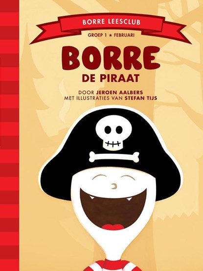Borre de piraat, Jeroen Aalbers - Gebonden - 9789089220240