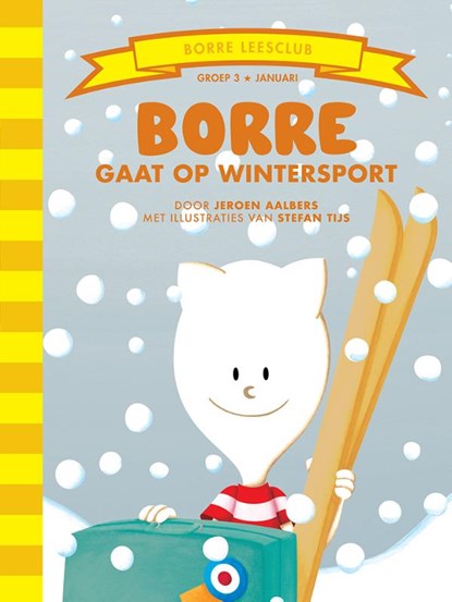 Borre gaat op wintersport, Jeroen Aalbers - Gebonden - 9789089220400