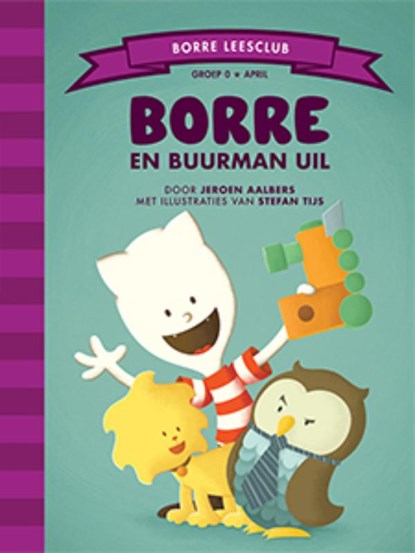 Borre en buurman uil, Jeroen Aalbers - Gebonden - 9789089223104