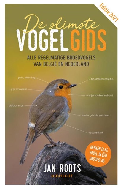 De slimste vogelgids, Jan Rodts - Gebonden - 9789089249302
