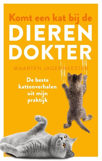 Komt een kat bij de dierendokter, Maarten Jagermeester - Paperback - 9789089249432