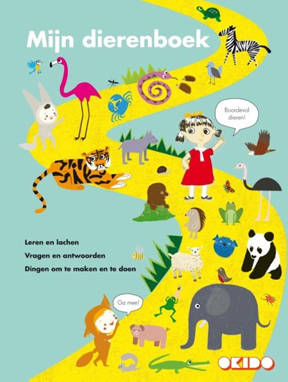 Mijn dierenboek, OKIDO Studios - Gebonden - 9789089412898