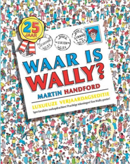 Waar is Wally  Jubileumboek, Martin Handford - Gebonden - 9789089418425