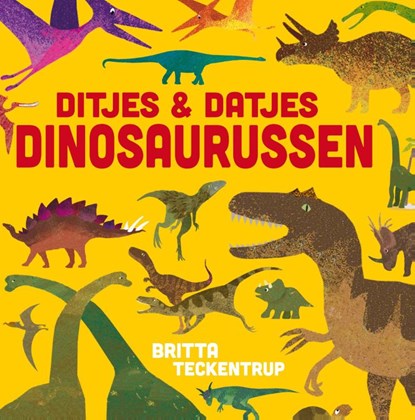 Ditjes & datjes dinosaurussen, Harriet Blackford - Gebonden - 9789089418869