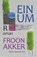 Einum, Froon Akker - Paperback - 9789089548122