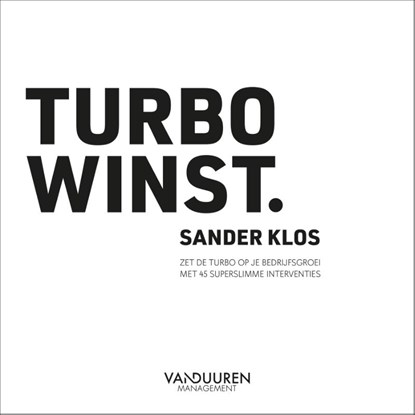 Turbowinst, Sander Klos - Gebonden - 9789089656643