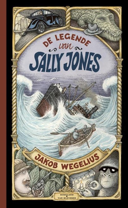 De legende van Sally Jones, Jakob Wegelius - Gebonden - 9789089671967