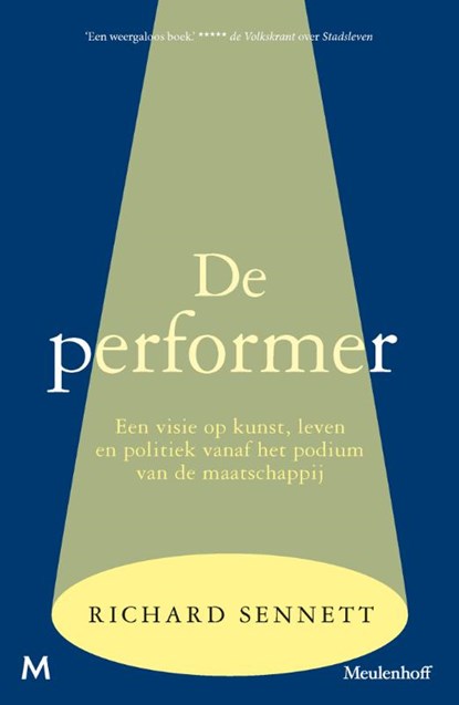 De performer, Richard Sennett - Paperback - 9789089683106