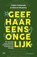 Geef haar eens ongelijk, Pablo Cabenda ; Marcel Musters - Paperback - 9789089683113