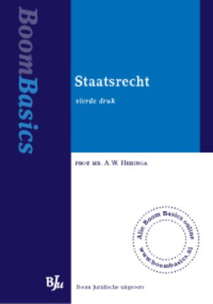 Boom Basics Staatsrecht, HERINGA, A.W. - Paperback - 9789089742773