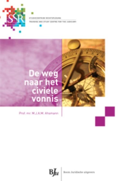 De weg naar het civiele vonnis, M.J.A.M. Ahsmann - Paperback - 9789089745675