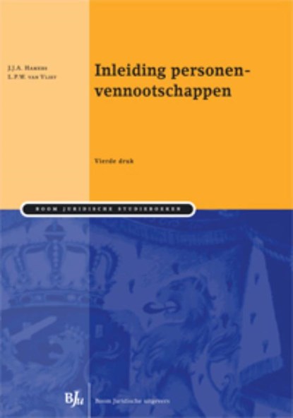 Inleiding personenvennootschappen, J.J.A. Hamers ; L.P.W. van Vliet - Paperback - 9789089746436