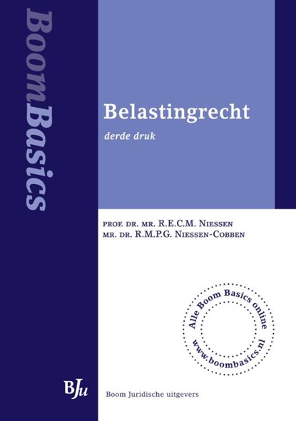 Boom Basics Boom Basics Belastingrecht, R.E.C.M. Niessen ; R.M.P.G. Niessen-Cobben - Paperback - 9789089747013