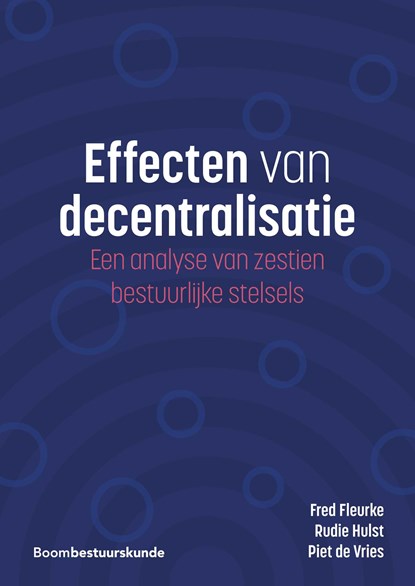 Effecten van decentralisatie, Fred Fleurke ; Rudie Hulst ; Piet de Vries - Ebook - 9789089748263