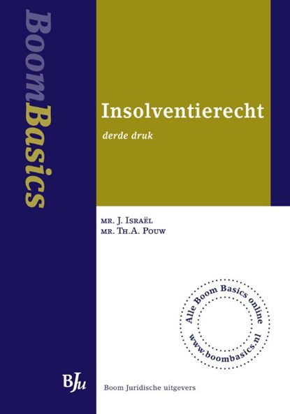 Insolventierecht, J. Israel ; Th. A. Pouw - Paperback - 9789089748393