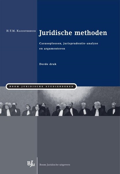 Juridische methoden, H.T.M. Kloosterhuis - Paperback - 9789089749680
