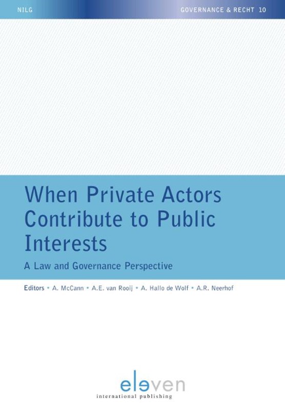 When private actors contribute to public interests