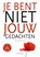 Je bent niet jouw gedachten, Leen Ryckaert - Paperback - 9789090336077