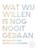 Wat wij willen is nog nooit gedaan, Bob Witman ; Ben van Berkel ; Carolien Gehrels ; Kirsten Hannema ; Mark Hendriks ; Mirjam van Immerzeel van Immerzeel ; Dirk van Harten ; Catja Edens ; Jochem van Staalduine - Paperback - 9789090343150