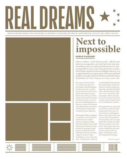 Real Dreams, Ruben Lundgren ; Marije Vlaskamp - Paperback - 9789090343259