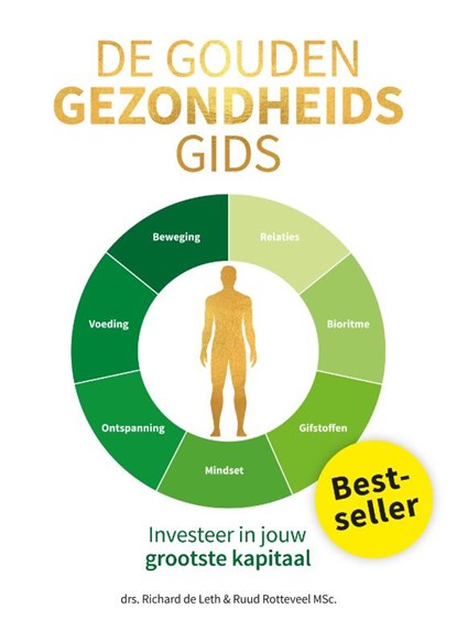 De gouden gezondheids gids, Richard de Leth ; Ruud Rotteveel - Gebonden - 9789090367583