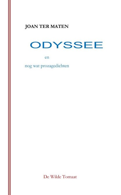 Odyssee, Joan Ter Maten - Paperback - 9789090378237