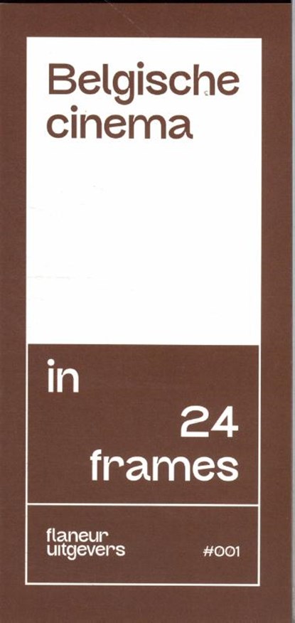 Belgische cinema in 24 frames, Johannes de Breuker ; Mathieu Vancamp ; Sarah Schrauwen - Paperback - 9789090394824