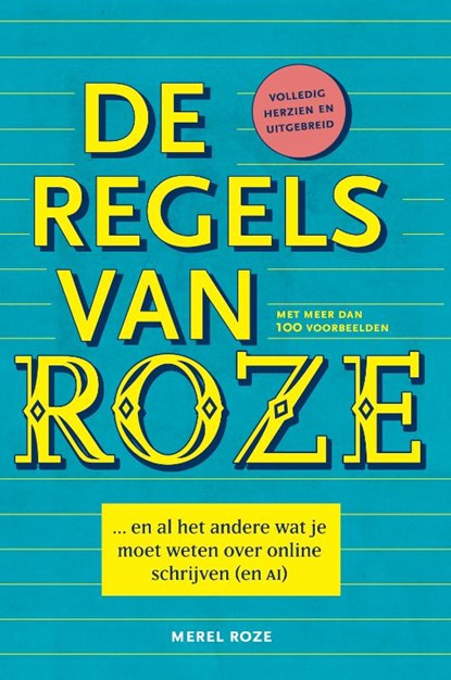 De regels van Roze, Merel Roze - Paperback - 9789090417097