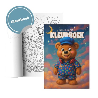 Gradje's dromen kleurboek Set (5 stuks), V. Wagemakers ; Gradje - Paperback - 9789090422701