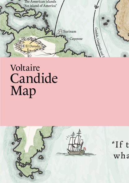 Voltaire, Candide Map, Martin Thelander - Gebonden - 9789152770924