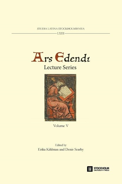 Ars Edendi Lecture Series, vol. V, Erika Kihlman ; Denis Searby - Paperback - 9789176351192