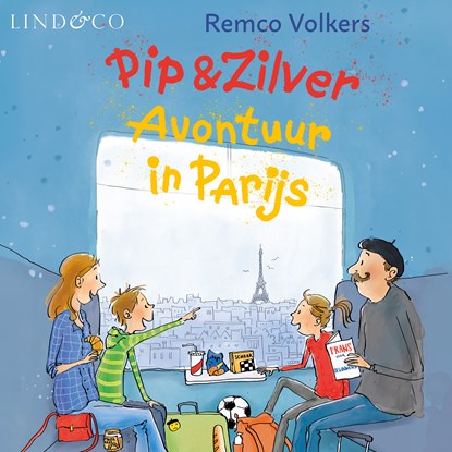 Pip en Zilver - Avontuur in Parijs, Remco Volkers - Luisterboek MP3 - 9789180950152