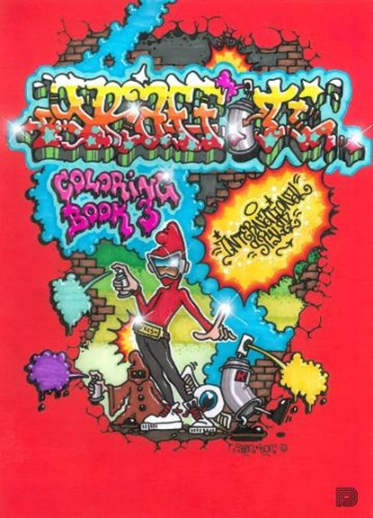Graffiti Coloring Book 3, Bjorn Almqvist - Paperback - 9789185639496