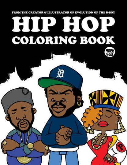 Hip Hop Coloring Book, Mark 563 - Paperback - 9789185639830