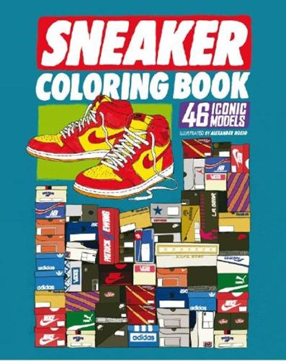 Sneaker Coloring Book, Alexander Rosso - Paperback - 9789188369437