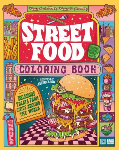 Street Food Coloring Book, Alexander Rosso - Paperback - 9789188369819