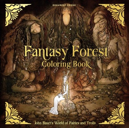 Fantasy Forest Coloring Book, niet bekend - Paperback - 9789188369895