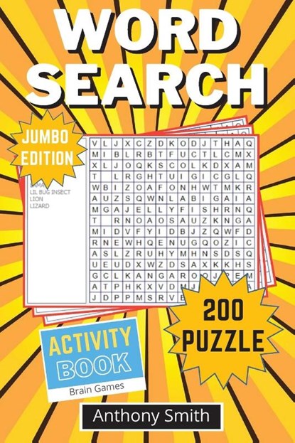 Word Search Puzzle (Jumbo Edition), Anthony Smith - Paperback - 9789205964225