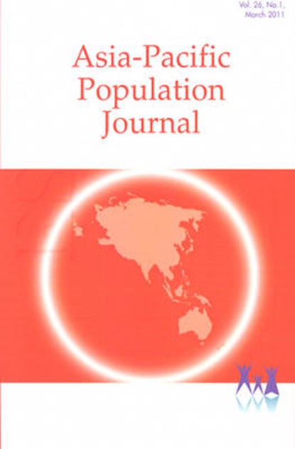 Asia-Pacific Population Journal, 2011, Volume 26, Part 1, United Nations - Paperback - 9789211206340
