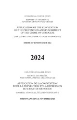 Application of the Convention on the Prevention and Punishment of the Crime of Genocide (the Gambia V. Myanmar: 7 States Intervening) - International Court of Justice - 9789211546132