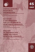 Animal Genetic Resources Information 2009 | Food and Agriculture Organization of the United Nations | 