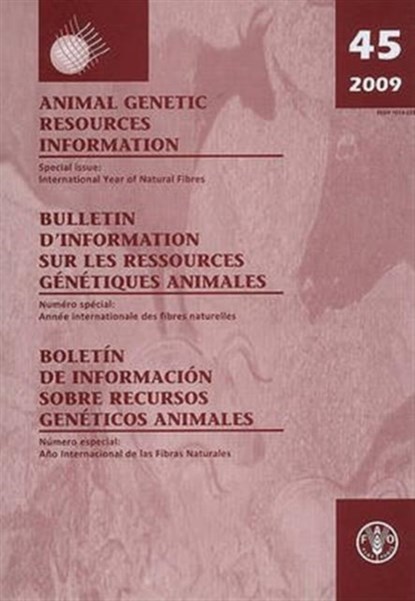 Animal Genetic Resources Information 2009, Food and Agriculture Organization of the United Nations - Paperback - 9789250063904