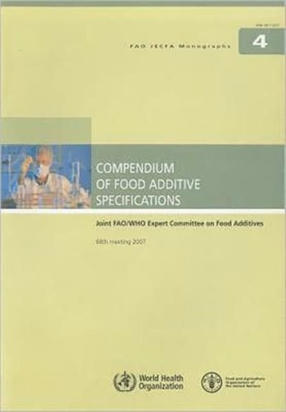 Compendium of food additive specifications, Food and Agriculture Organization of the United Nations - Paperback - 9789251058664