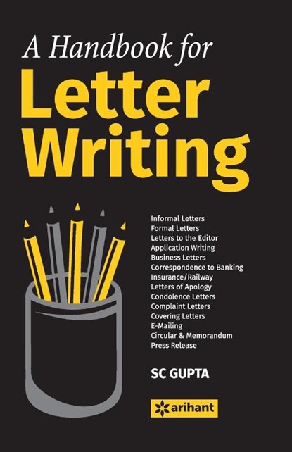 A Handbook for Letter Writing, Sc Gupta - Paperback - 9789350947302